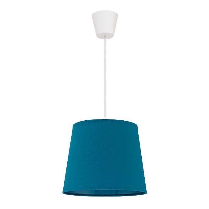 Duolla - Luster na sajli SOLO 1xE27/40W/230V pr. 24 cm plava
