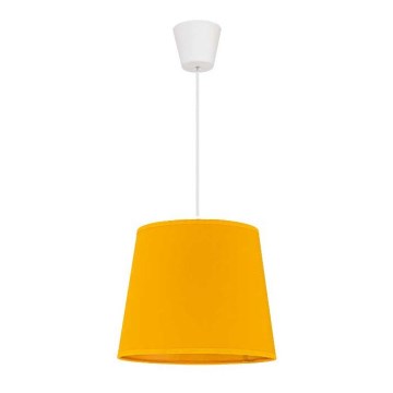 Duolla - Luster na sajli SOLO 1xE27/40W/230V pr. 24 cm žuta