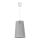 Duolla - Luster na sajli SOUL 1xE27/40W/230V svijetla pr. 19,4 cm siva