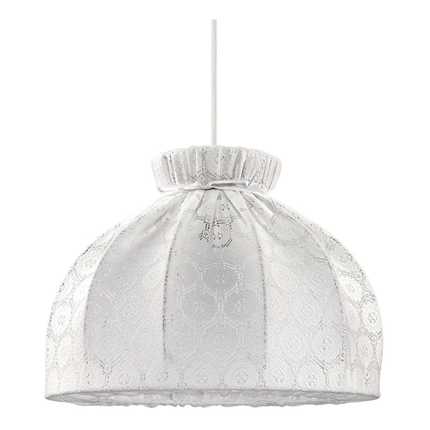 Duolla - Luster na sajli SYMPHONY 1xE27/40W/230V pr. 38 cm bijela