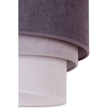 Duolla - Luster na sajli TRIO 1xE27/15W/230V pr. 45 cm antracit/siva/bijela