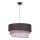 Duolla - Luster na sajli TRIO 1xE27/40W/230V pr. 45 cm antracit/siva/bijela