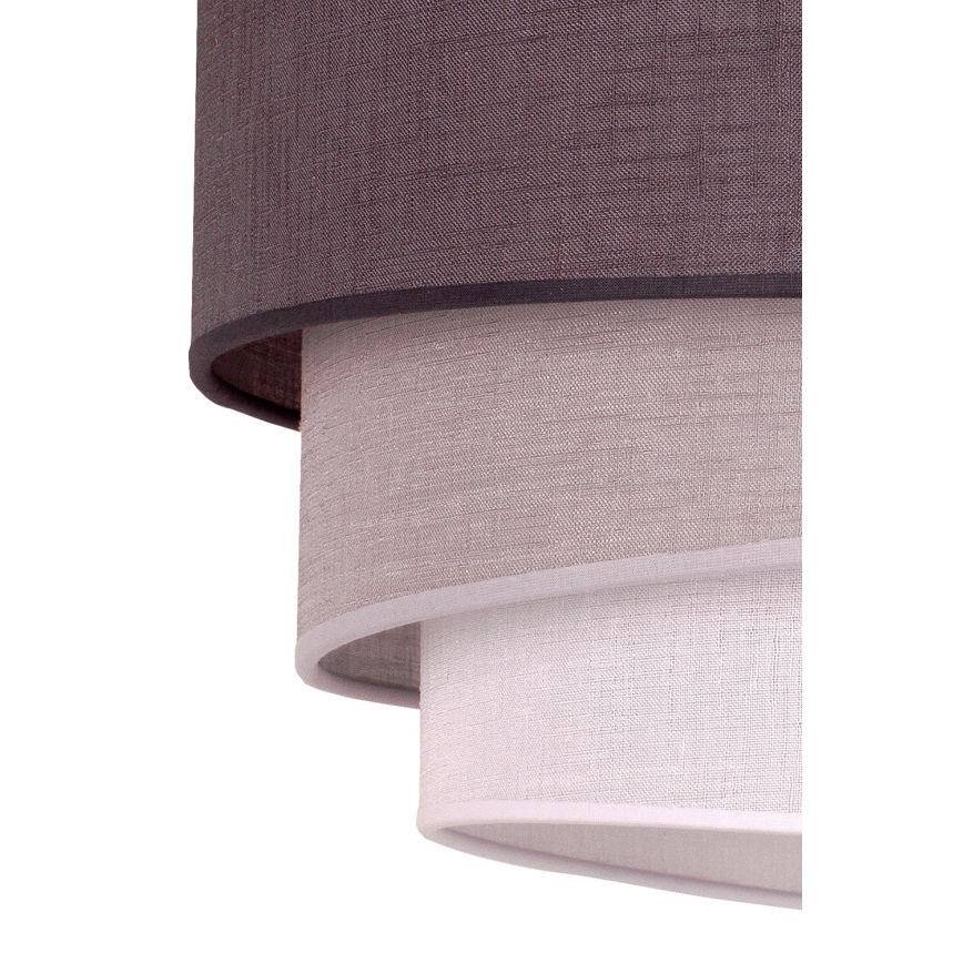 Duolla - Luster na sajli TRIO 1xE27/40W/230V pr. 45 cm antracit/siva/bijela