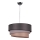 Duolla - Luster na sajli TRIO 1xE27/40W/230V pr. 45 cm antracit/siva/smeđa
