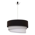 Duolla - Luster na sajli TRIO 1xE27/40W/230V pr. 45 cm crna/siva/bijela