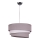 Duolla - Luster na sajli TRIO 1xE27/40W/230V pr. 45 cm siva/bijela