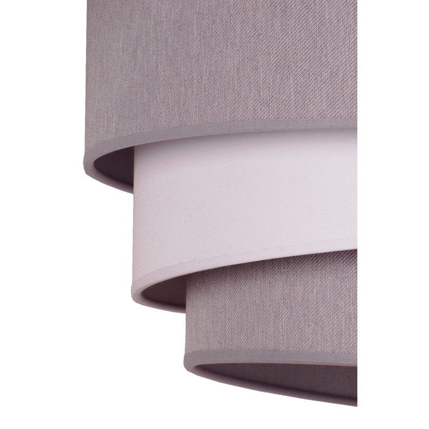 Duolla - Luster na sajli TRIO 1xE27/40W/230V pr. 45 cm siva/bijela