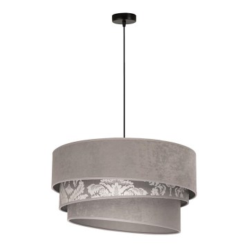 Duolla - Luster na sajli TRIO 1xE27/40W/230V pr. 45 cm siva