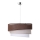 Duolla - Luster na sajli TRIO 1xE27/40W/230V pr. 45 cm smeđa/bež/bijela