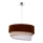 Duolla - Luster na sajli TRIO 1xE27/40W/230V pr. 45 cm smeđa/bež/bijela