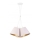 Duolla - Luster na sajli TWIGGY 3xE27/40W/230V pr. 60 cm bijela