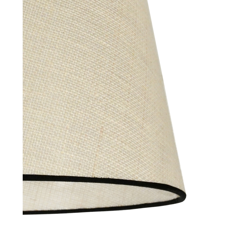 Duolla - Luster na sajli YUTE 1xE27/15W/230V pr. 38 cm siva/crna