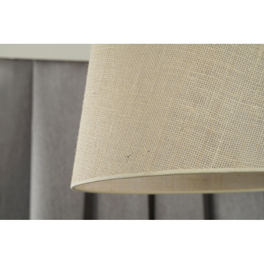 Duolla - Luster na sajli YUTE 1xE27/15W/230V pr. 38 cm siva