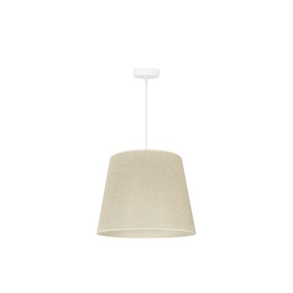Duolla - Luster na sajli YUTE 1xE27/15W/230V pr. 38 cm siva