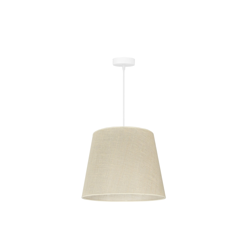 Duolla - Luster na sajli YUTE 1xE27/15W/230V pr. 38 cm siva