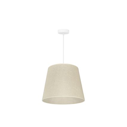 Duolla - Luster na sajli YUTE 1xE27/15W/230V pr. 38 cm siva