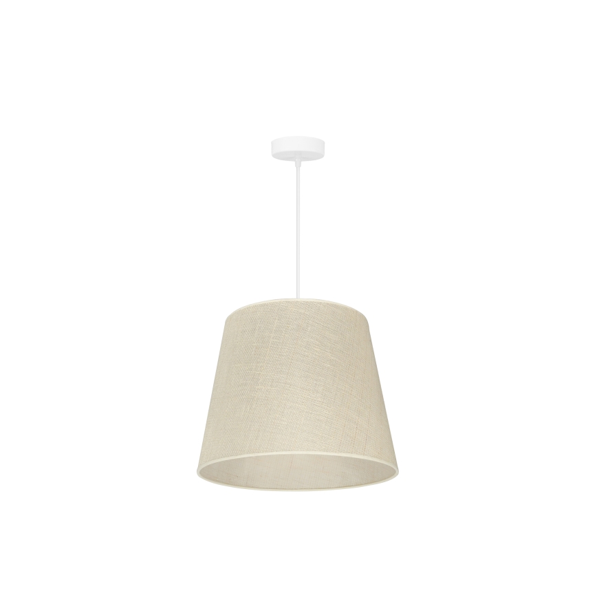 Duolla - Luster na sajli YUTE 1xE27/15W/230V pr. 38 cm siva