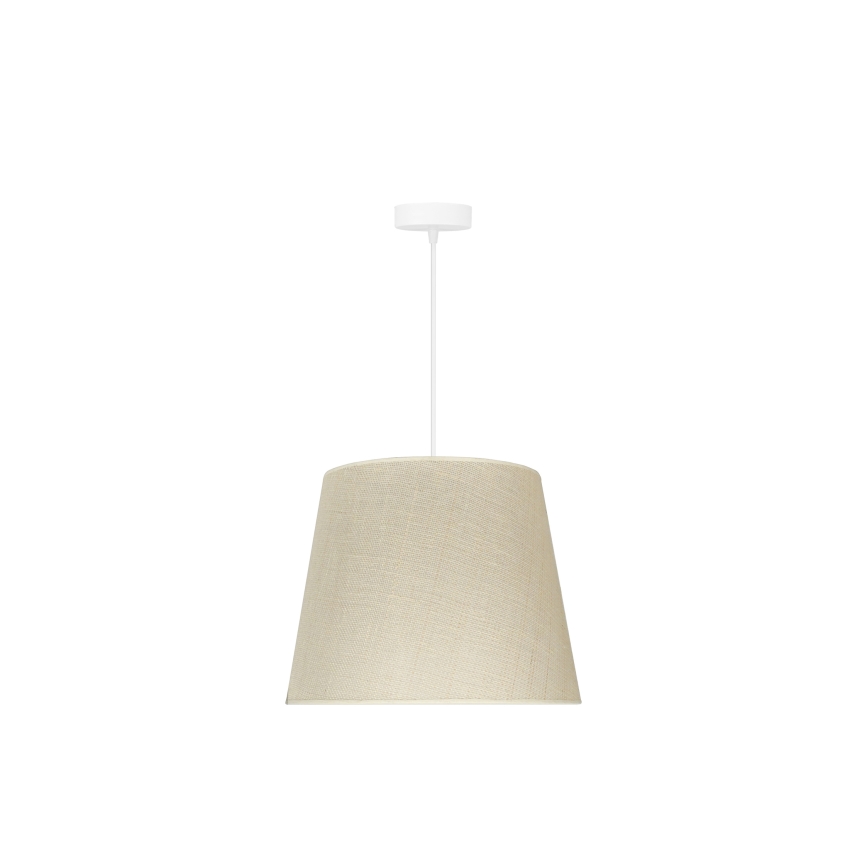 Duolla - Luster na sajli YUTE 1xE27/15W/230V pr. 38 cm siva