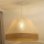 Duolla - Luster na sajli YUTE AVIGNON 1xE27/15W/230V pr. 60 cm siva/smeđa