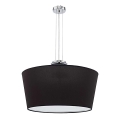 Duolla - Luster na užetu OPERA 3xE14/40W/230V pr. 55 cm crna