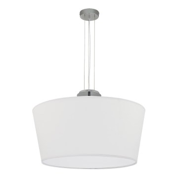 Duolla - Luster na užetu OPERA 3xE14/40W/230V promjer 55 cm bijela