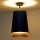 Duolla - Nadgradni luster BELL SHINY 1xE27/15W/230V pr. 25 cm plava/bakrena