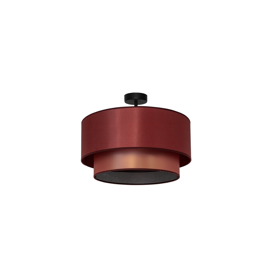 Duolla - Nadgradni luster COPPER SHINY 1xE27/15W/230V pr. 45 cm bakrena