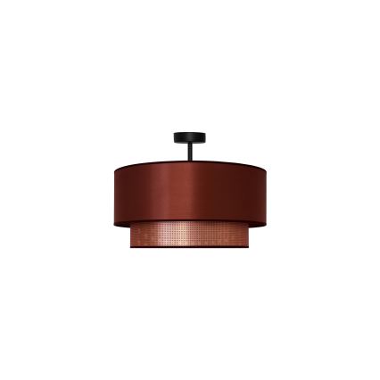 Duolla - Nadgradni luster COPPER SHINY 1xE27/15W/230V pr. 45 cm bakrena
