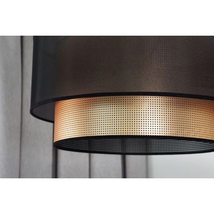 Duolla - Nadgradni luster COPPER SHINY 1xE27/15W/230V pr. 45 cm smeđa/bakrena