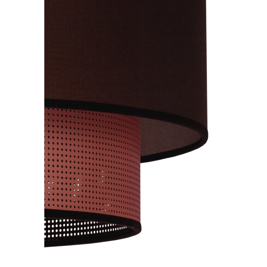 Duolla - Nadgradni luster COPPER SHINY 1xE27/15W/230V pr. 45 cm smeđa/bakrena