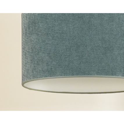 Duolla - Nadgradni luster CORDUROY 1xE27/15W/230V svijetla pr. 40 cm plava