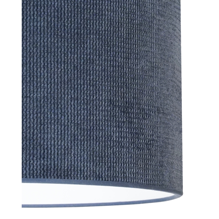 Duolla - Nadgradni luster CORDUROY 1xE27/15W/230V tamna pr. 40 cm plava