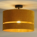 Duolla - Nadgradni luster DOUBLE 1xE27/15W/230V pr. 40 cm narančasta