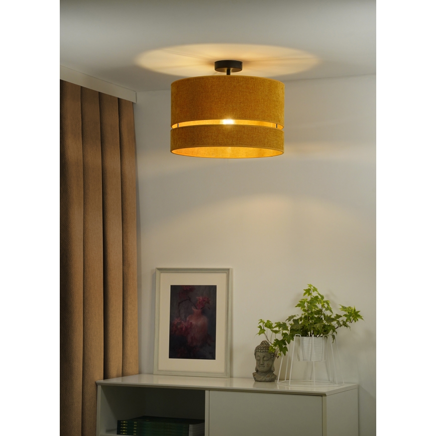 Duolla - Nadgradni luster DOUBLE 1xE27/15W/230V pr. 40 cm narančasta