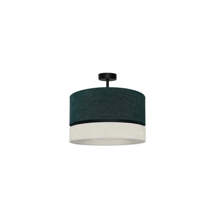 Duolla - Nadgradni luster DOUBLE 1xE27/15W/230V pr. 40 cm zelena/siva