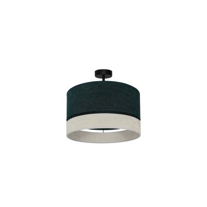 Duolla - Nadgradni luster DOUBLE 1xE27/15W/230V pr. 40 cm zelena/siva