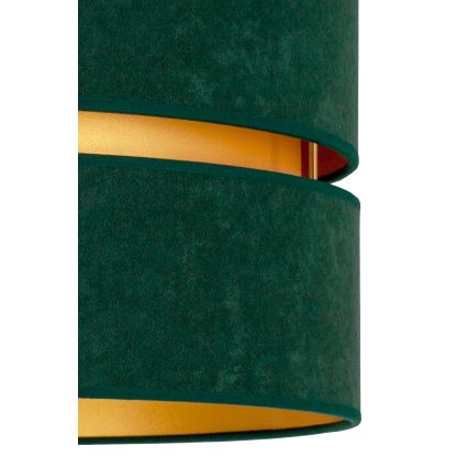 Duolla - Nadgradni luster DUO 1xE27/15W/230V pr. 40 cm zelena/zlatna
