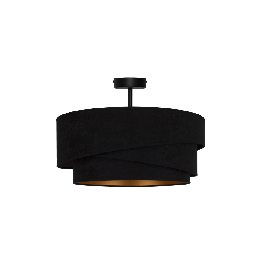 Duolla - Nadgradni luster KOBO 1xE27/15W/230V pr. 45 cm crna