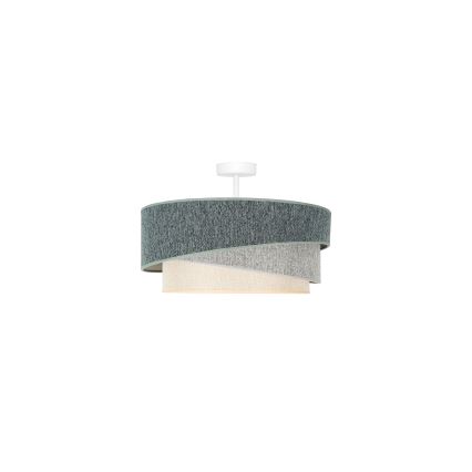 Duolla - Nadgradni luster KOBO ECO RECYCLING 1xE27/15W/230V pr. 45 cm zelena/siva/krem
