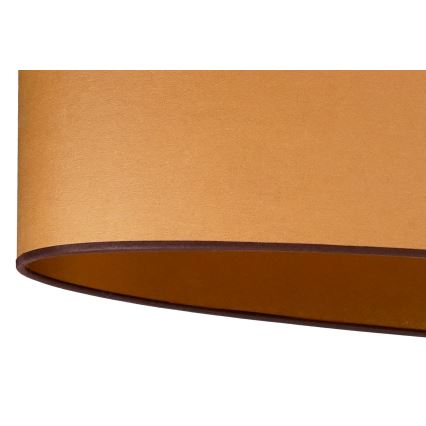 Duolla - Nadgradni luster OVAL VEGAN 2xE27/15W/230V smeđa