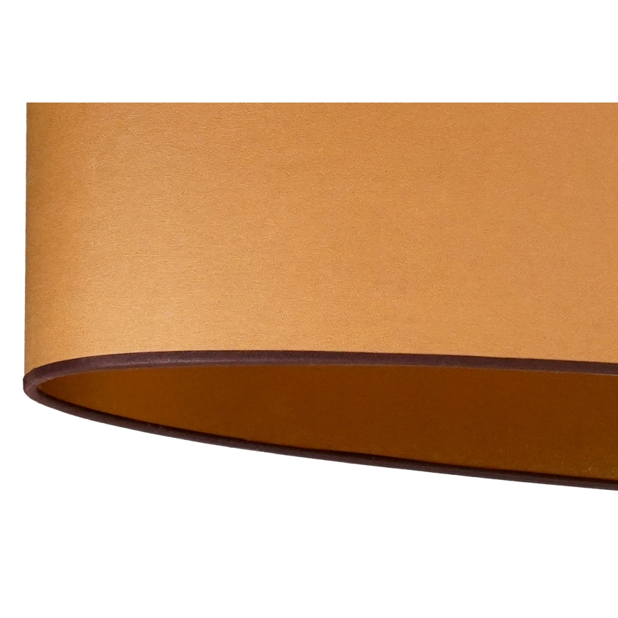 Duolla - Nadgradni luster OVAL VEGAN 2xE27/15W/230V smeđa