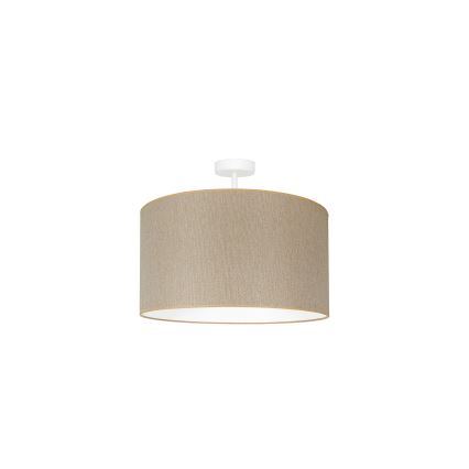 Duolla - Nadgradni luster ROLLER ECO RECYCLING 1xE27/15W/230V pr. 45 cm krem