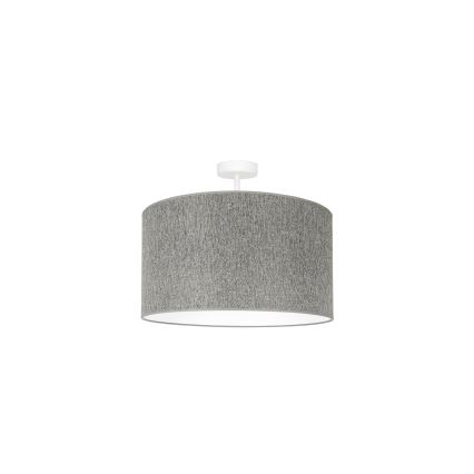 Duolla - Nadgradni luster ROLLER ECO RECYCLING 1xE27/15W/230V pr. 45 cm siva