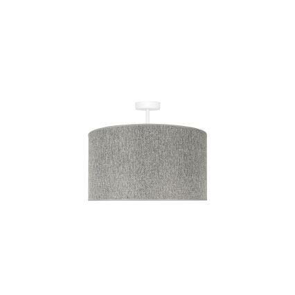 Duolla - Nadgradni luster ROLLER ECO RECYCLING 1xE27/15W/230V pr. 45 cm siva