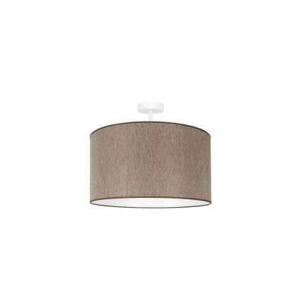 Duolla - Nadgradni luster ROLLER ECO RECYCLING 1xE27/15W/230V pr. 45 cm smeđa
