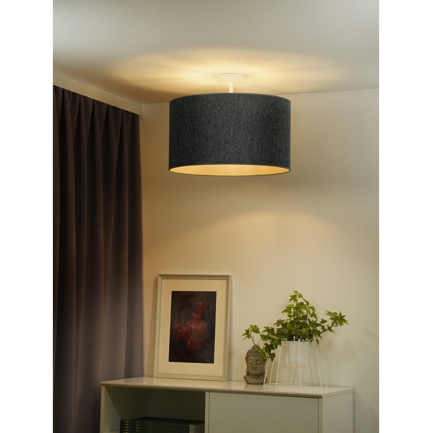 Duolla - Nadgradni luster ROLLER ECO RECYCLING 1xE27/15W/230V pr. 45 cm zelena