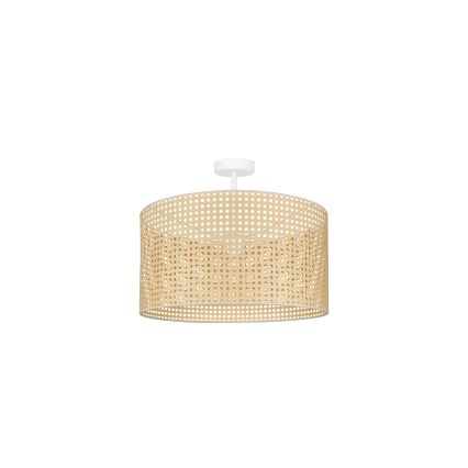 Duolla - Nadgradni luster ROLLER RATTAN 1xE27/15W/230V pr. 45 cm bež