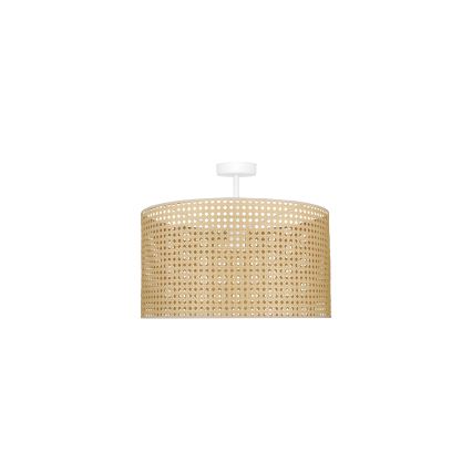 Duolla - Nadgradni luster ROLLER RATTAN 1xE27/15W/230V pr. 45 cm bež