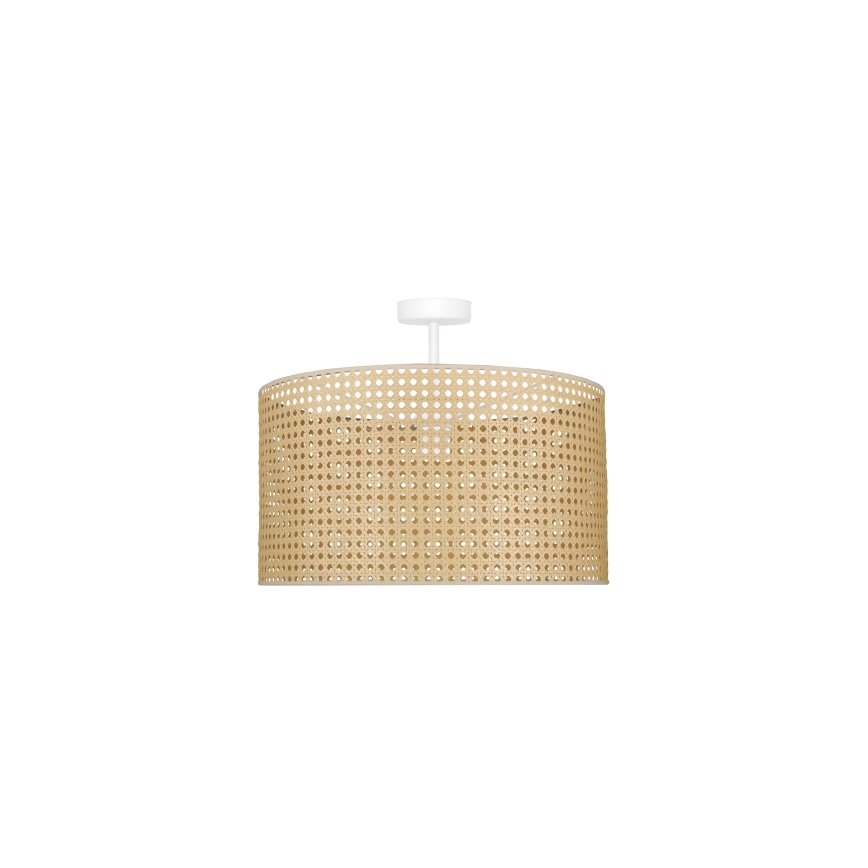 Duolla - Nadgradni luster ROLLER RATTAN 1xE27/15W/230V pr. 45 cm bež