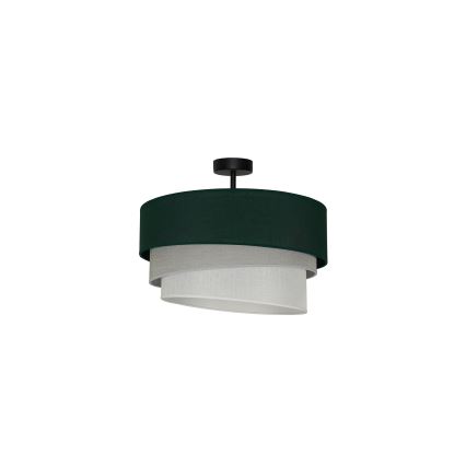 Duolla - Nadgradni luster TRIO 1xE27/15W/230V pr. 45 cm zelena/siva/bijela